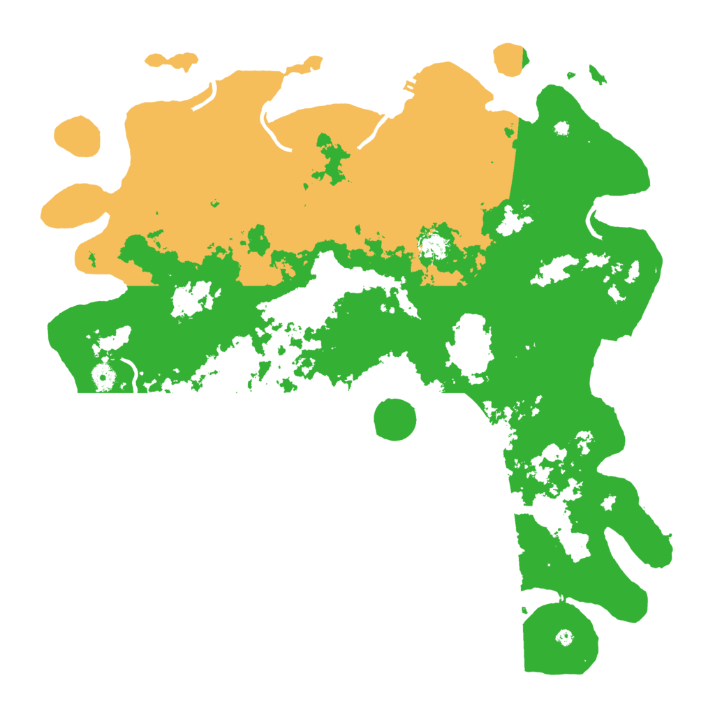 Biome Rust Map: Procedural Map, Size: 4500, Seed: 696548560