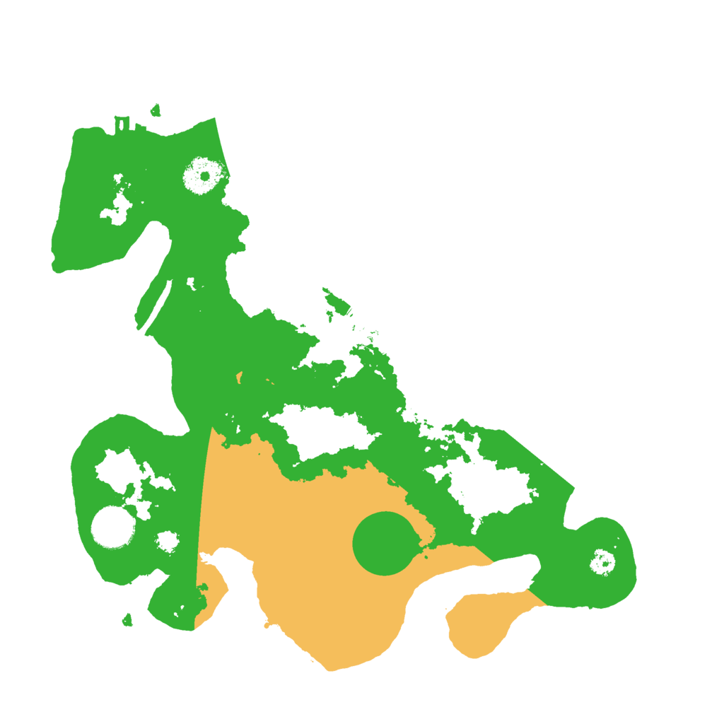 Biome Rust Map: Procedural Map, Size: 3000, Seed: 59275194