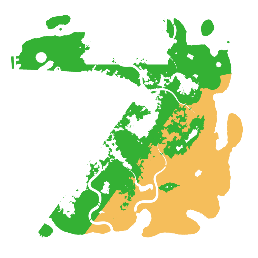 Biome Rust Map: Procedural Map, Size: 4250, Seed: 1098899548