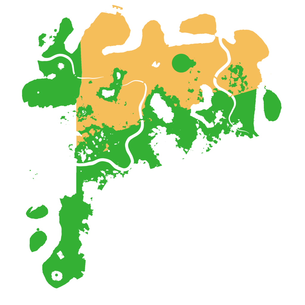 Biome Rust Map: Procedural Map, Size: 4300, Seed: 2062022