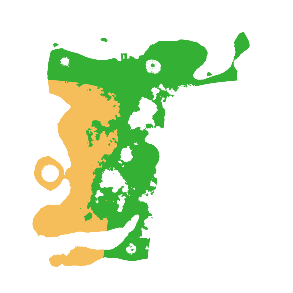 Biome Rust Map: Procedural Map, Size: 3000, Seed: 2039604831