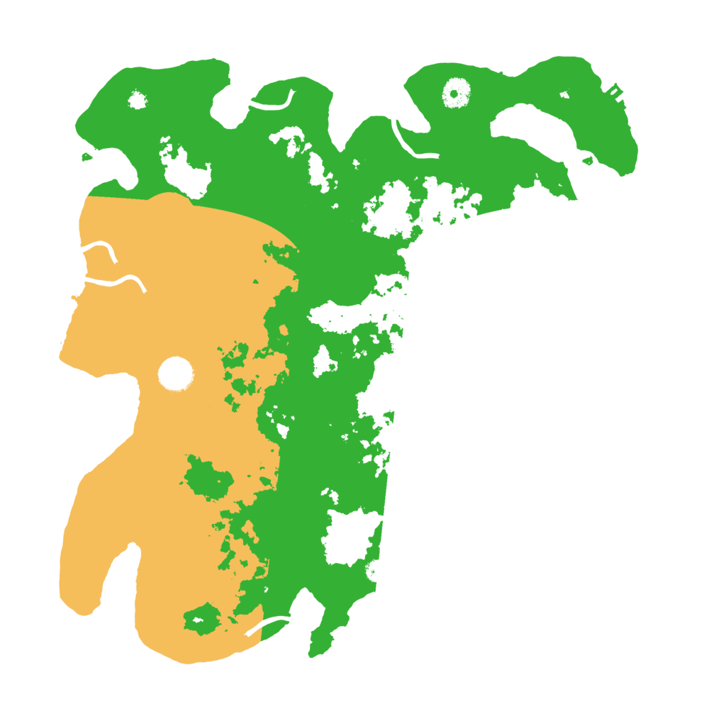 Biome Rust Map: Procedural Map, Size: 3700, Seed: 1546541889