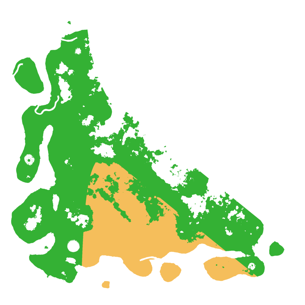 Biome Rust Map: Procedural Map, Size: 4500, Seed: 1057295710