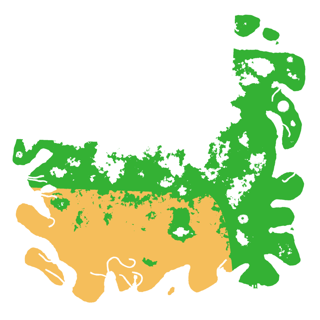 Biome Rust Map: Procedural Map, Size: 5000, Seed: 8903795