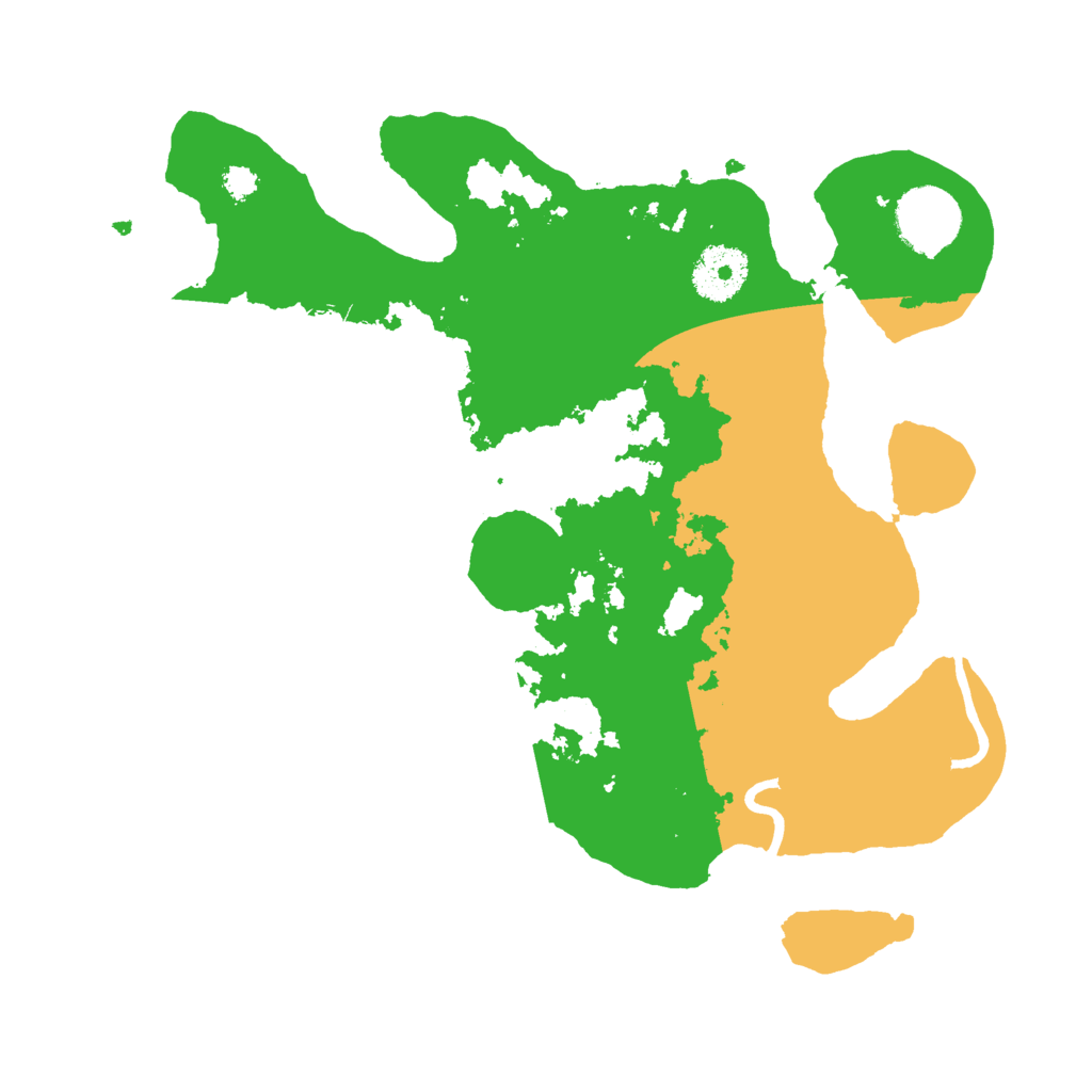 Biome Rust Map: Procedural Map, Size: 3000, Seed: 1248027591