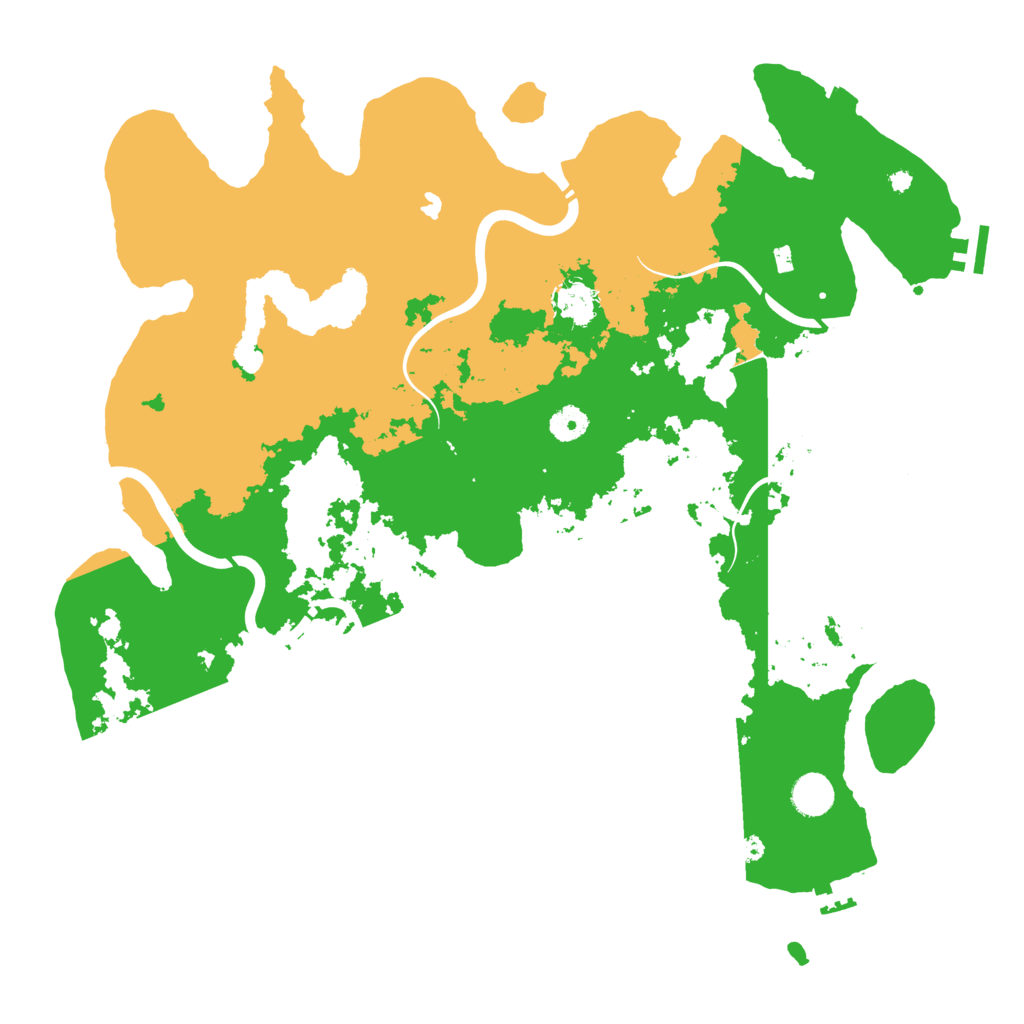 Biome Rust Map: Procedural Map, Size: 4250, Seed: 527756730