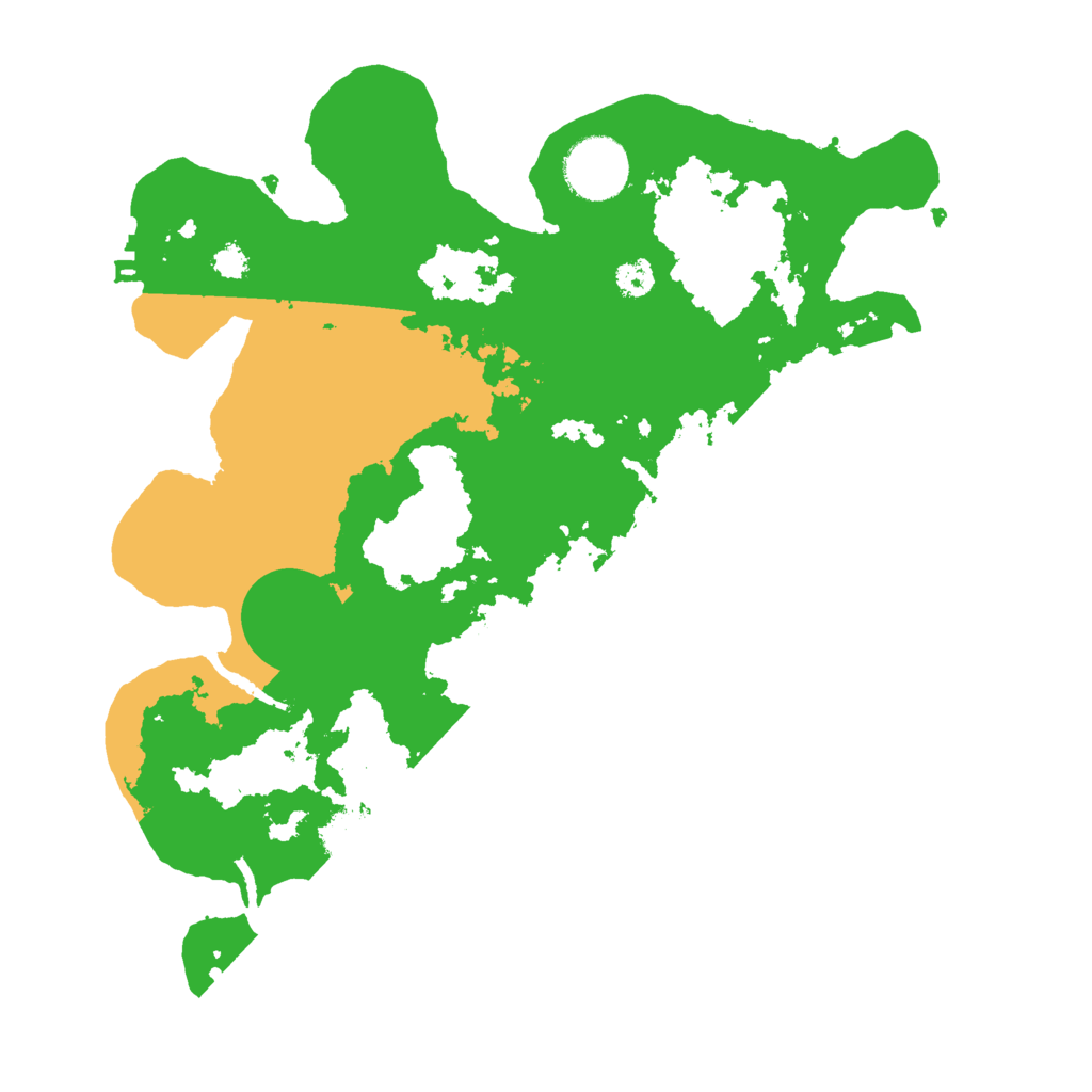 Biome Rust Map: Procedural Map, Size: 3000, Seed: 1130911763