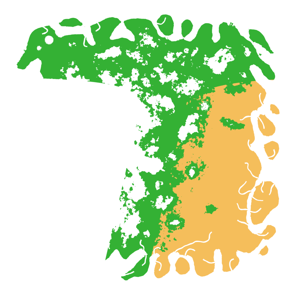 Biome Rust Map: Procedural Map, Size: 6000, Seed: 622022