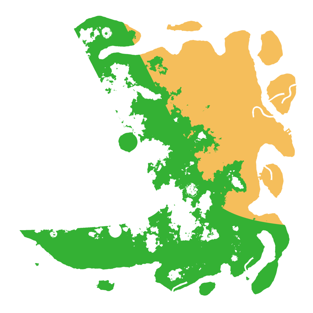 Biome Rust Map: Procedural Map, Size: 4500, Seed: 985611621