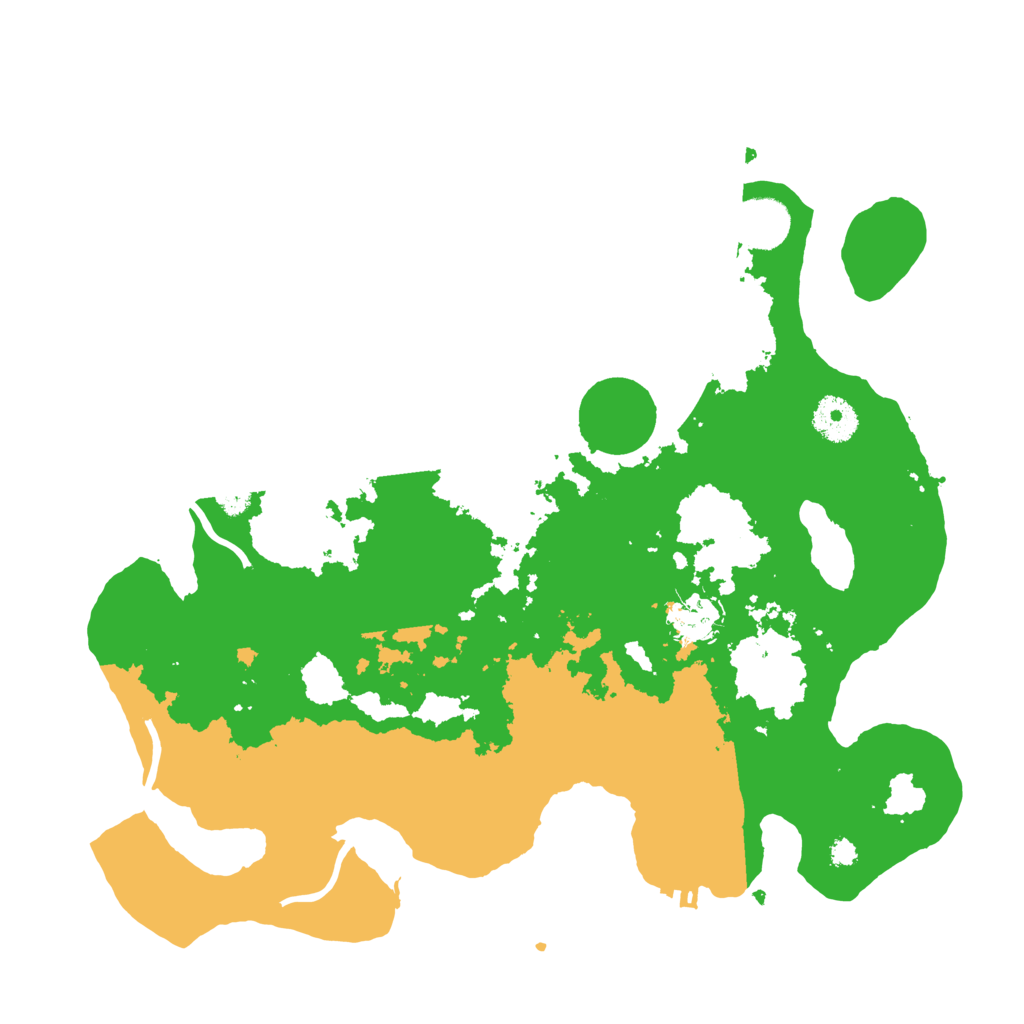 Biome Rust Map: Procedural Map, Size: 3500, Seed: 87675056