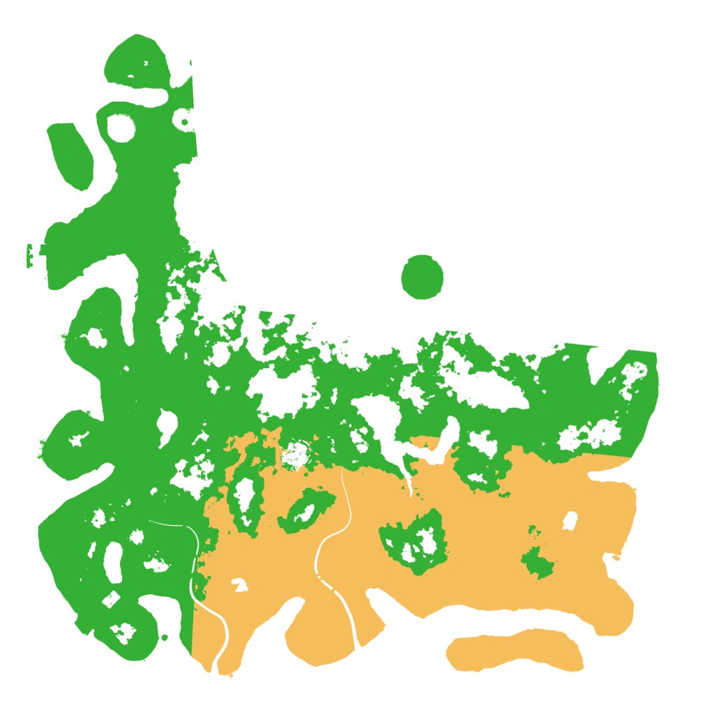 Biome Rust Map: Procedural Map, Size: 4500, Seed: 2091334440
