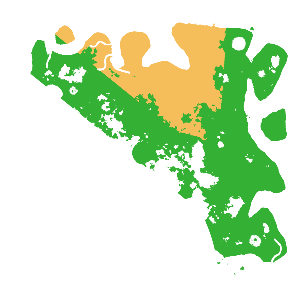 Biome Rust Map: Procedural Map, Size: 4000, Seed: 19274077