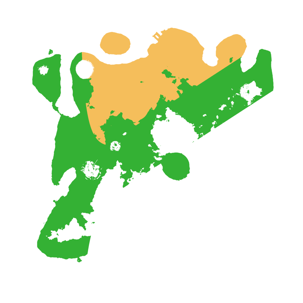 Biome Rust Map: Procedural Map, Size: 3000, Seed: 26791
