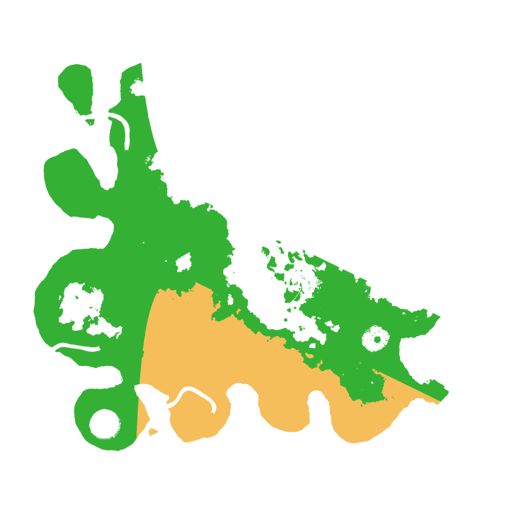 Biome Rust Map: Procedural Map, Size: 3000, Seed: 1321691001