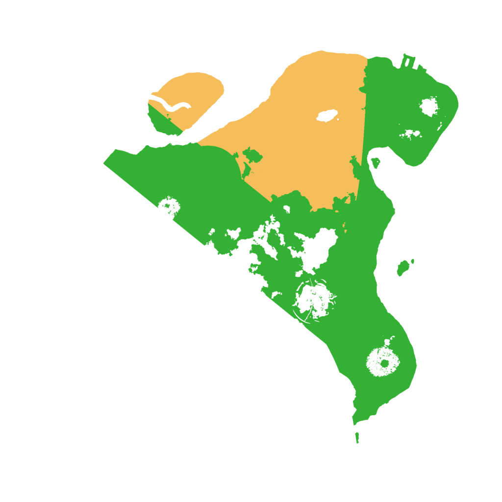 Biome Rust Map: Procedural Map, Size: 2500, Seed: 1723560330