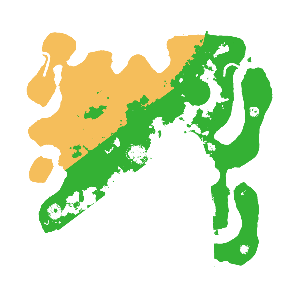 Biome Rust Map: Procedural Map, Size: 3000, Seed: 19625