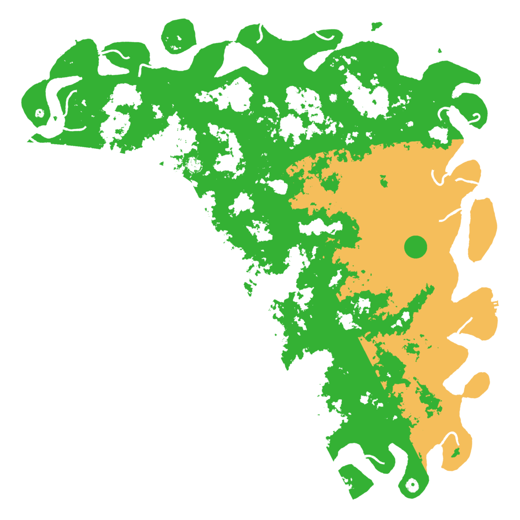 Biome Rust Map: Procedural Map, Size: 6000, Seed: 2312432