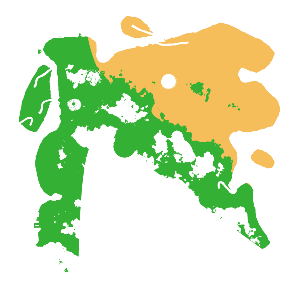 Biome Rust Map: Procedural Map, Size: 3500, Seed: 1854906122