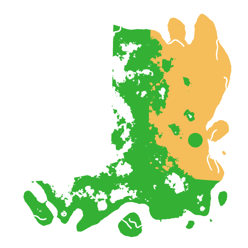 Biome Rust Map: Procedural Map, Size: 4500, Seed: 27040526