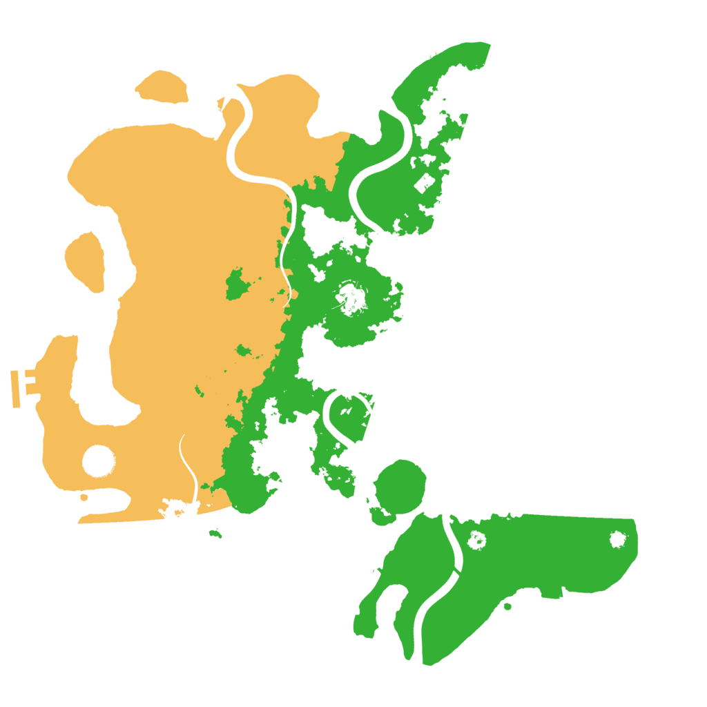 Biome Rust Map: Procedural Map, Size: 3850, Seed: 753785269
