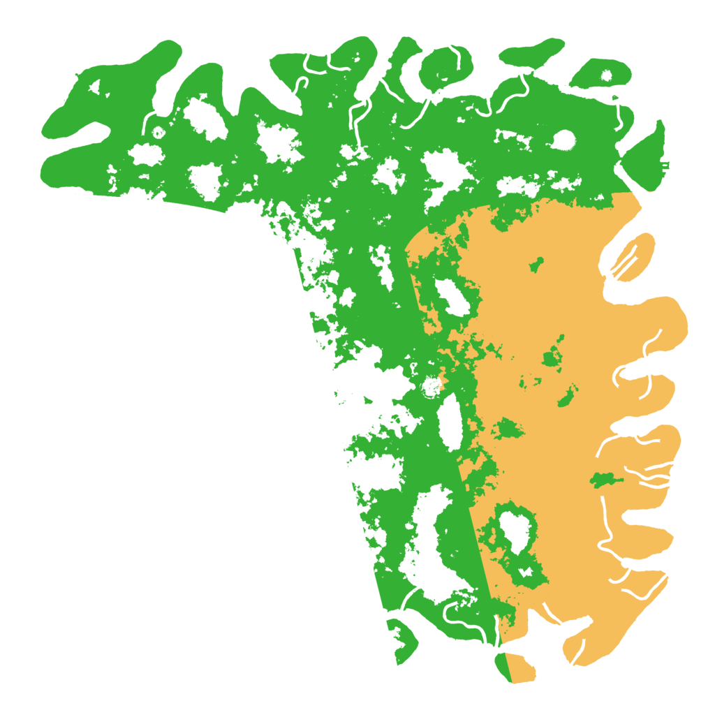 Biome Rust Map: Procedural Map, Size: 6000, Seed: 225445