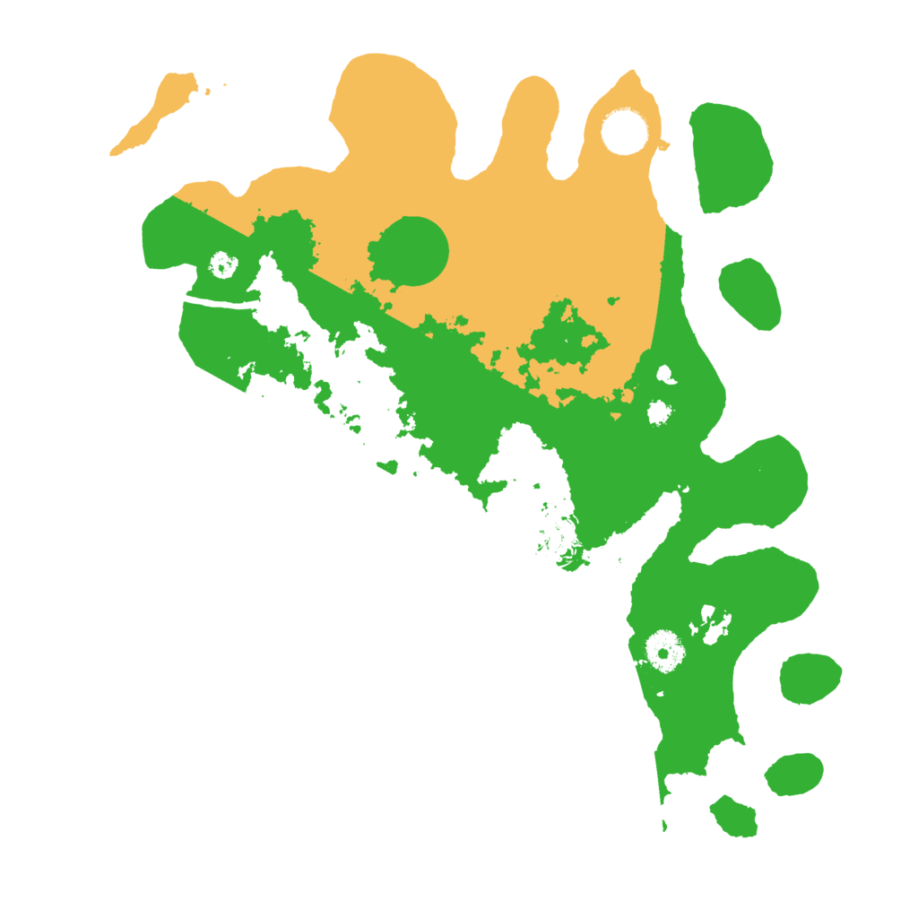 Biome Rust Map: Procedural Map, Size: 3500, Seed: 853229621