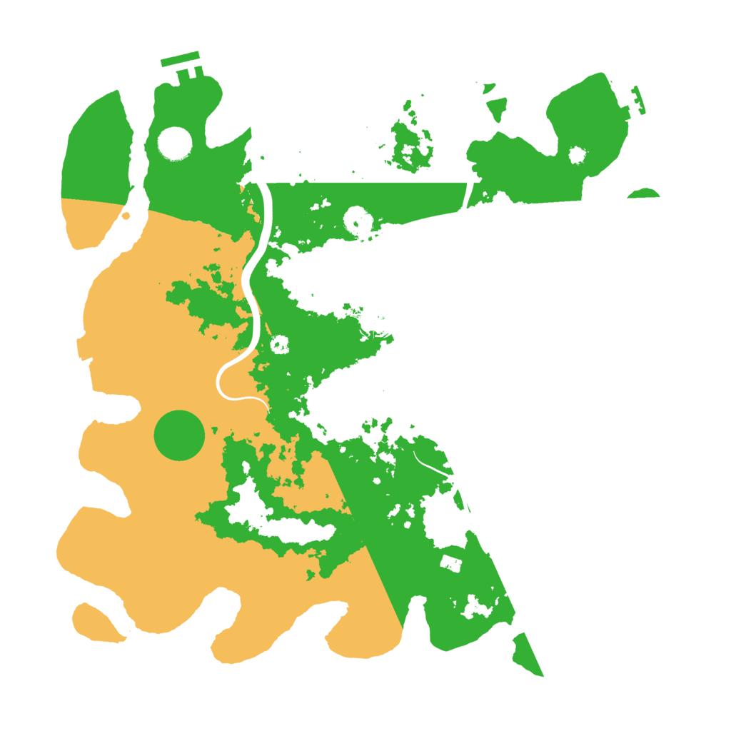 Biome Rust Map: Procedural Map, Size: 3800, Seed: 480
