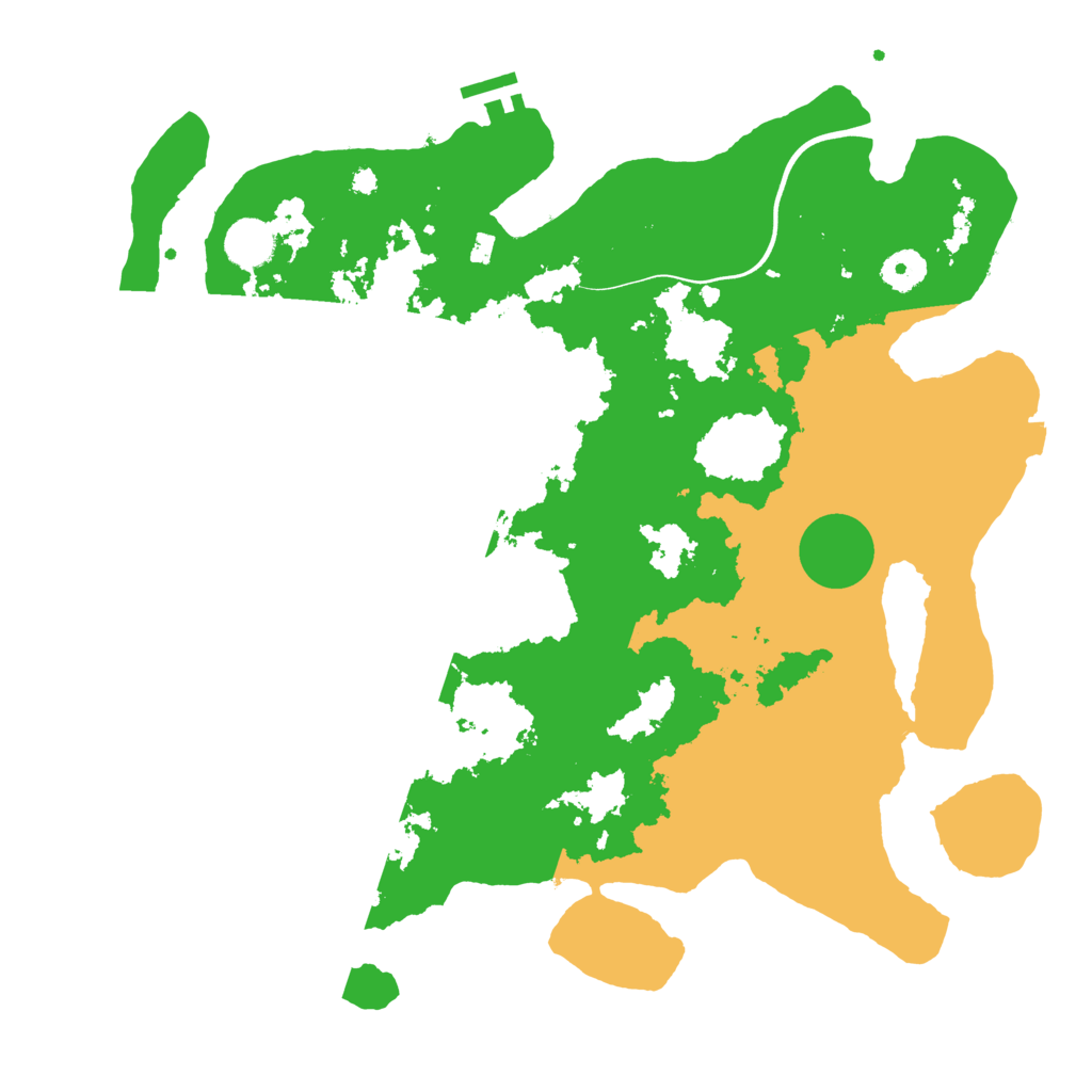 Biome Rust Map: Procedural Map, Size: 3850, Seed: 1669514575