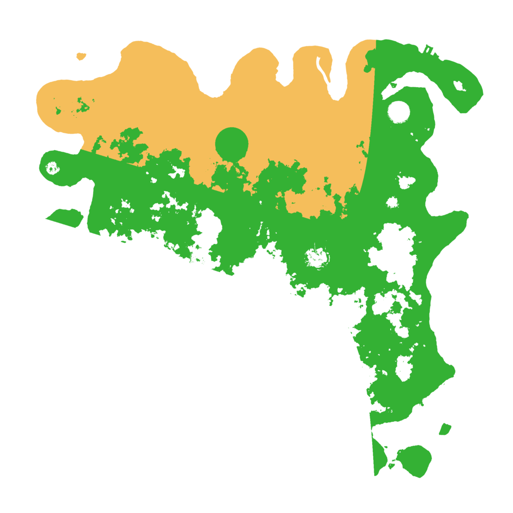 Biome Rust Map: Procedural Map, Size: 4096, Seed: 1942