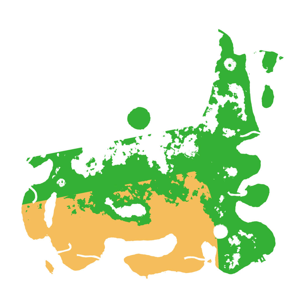 Biome Rust Map: Procedural Map, Size: 3750, Seed: 534