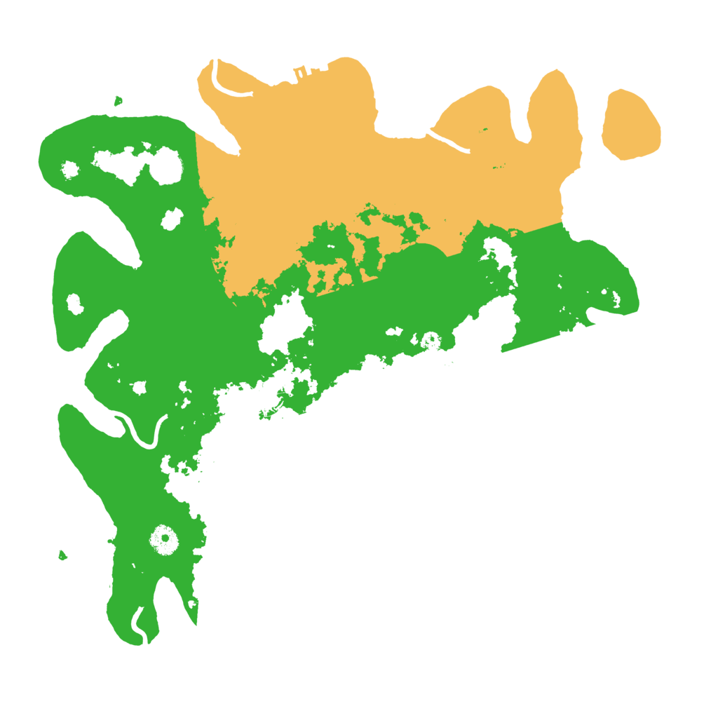 Biome Rust Map: Procedural Map, Size: 3800, Seed: 17101982