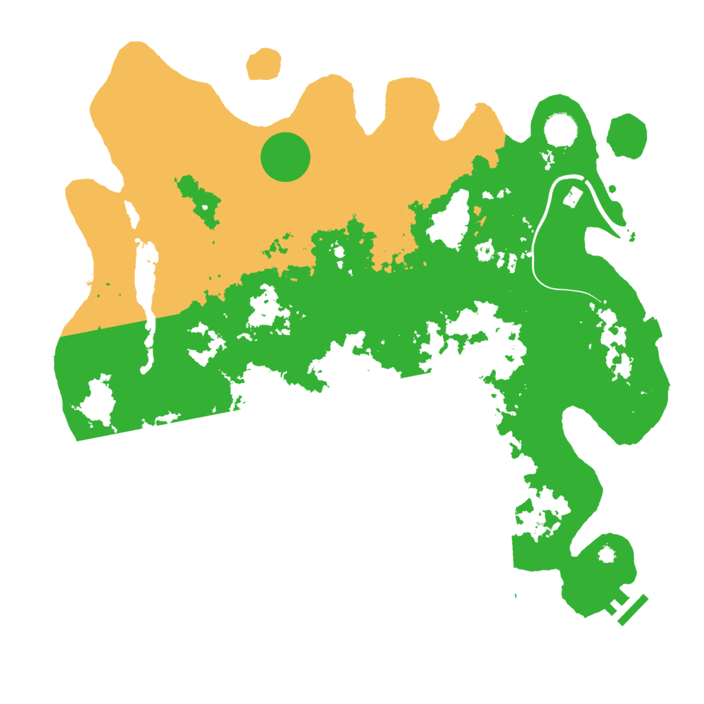 Biome Rust Map: Procedural Map, Size: 3750, Seed: 367255711