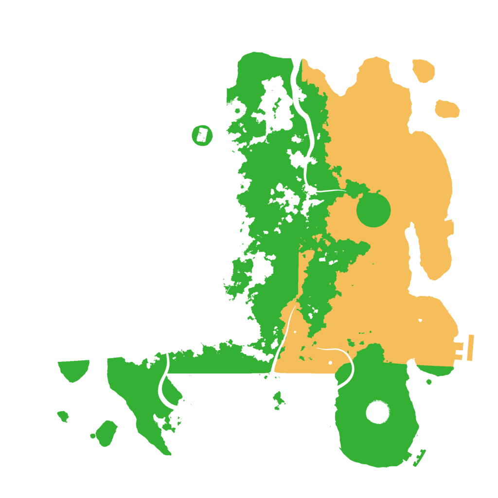 Biome Rust Map: Procedural Map, Size: 3850, Seed: 868626940