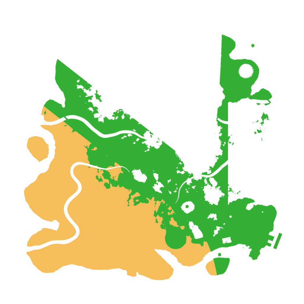 Biome Rust Map: Procedural Map, Size: 3750, Seed: 1965295862