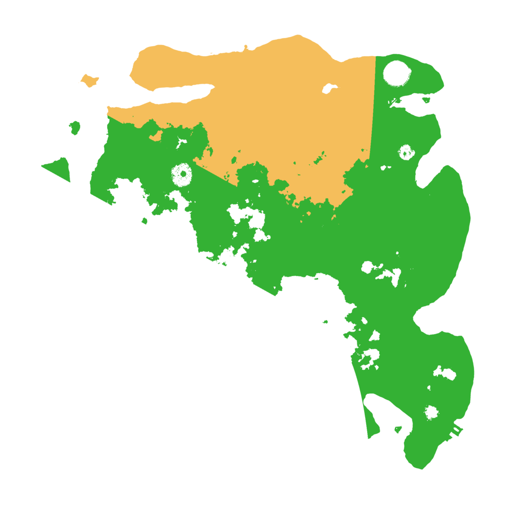 Biome Rust Map: Procedural Map, Size: 3500, Seed: 356770156