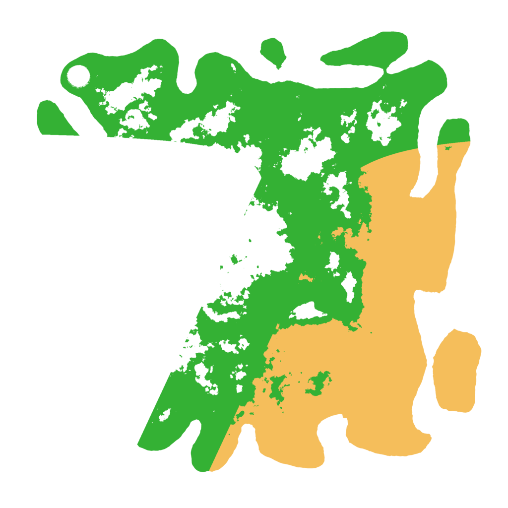 Biome Rust Map: Barren, Size: 4000, Seed: 438247275