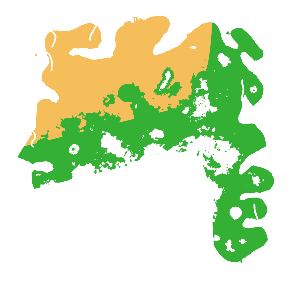 Biome Rust Map: Procedural Map, Size: 4250, Seed: 892650159