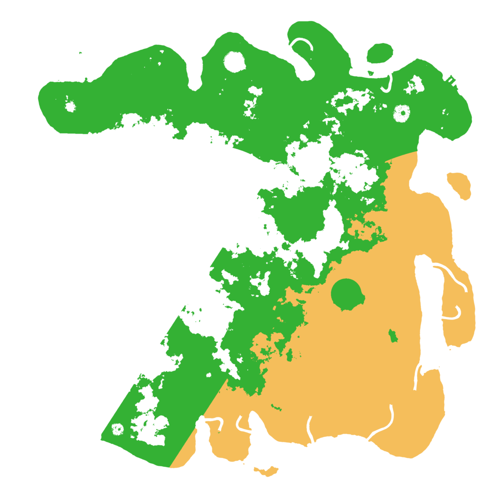Biome Rust Map: Procedural Map, Size: 4352, Seed: 213782