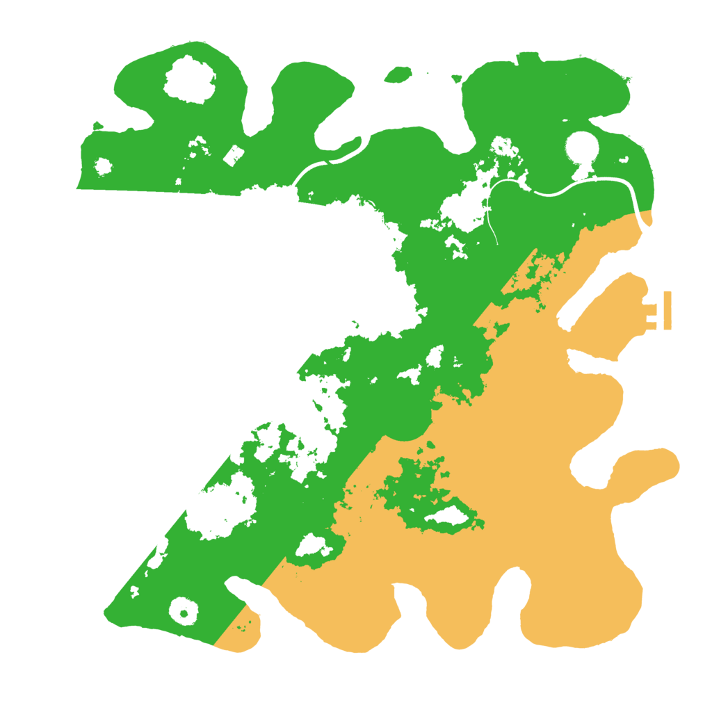 Biome Rust Map: Procedural Map, Size: 3750, Seed: 1369610725