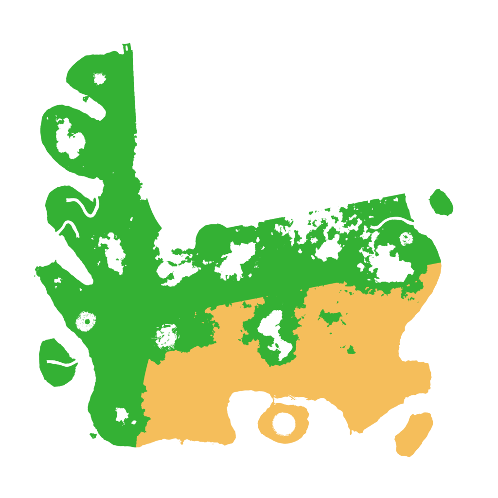 Biome Rust Map: Procedural Map, Size: 3850, Seed: 1748647859