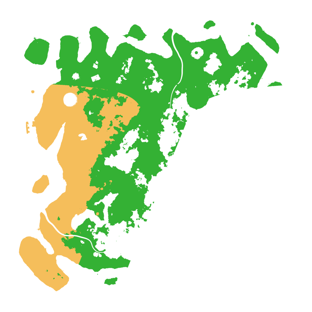 Biome Rust Map: Procedural Map, Size: 4000, Seed: 6054109