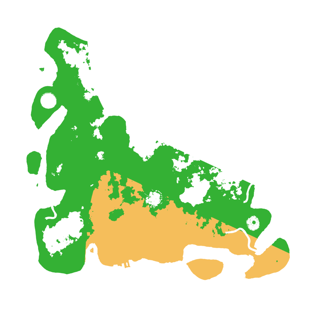 Biome Rust Map: Procedural Map, Size: 3500, Seed: 1023394382