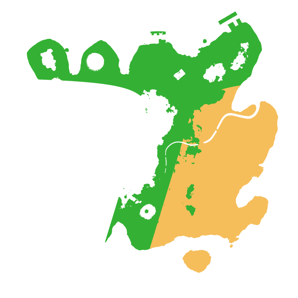 Biome Rust Map: Procedural Map, Size: 3000, Seed: 1642305765