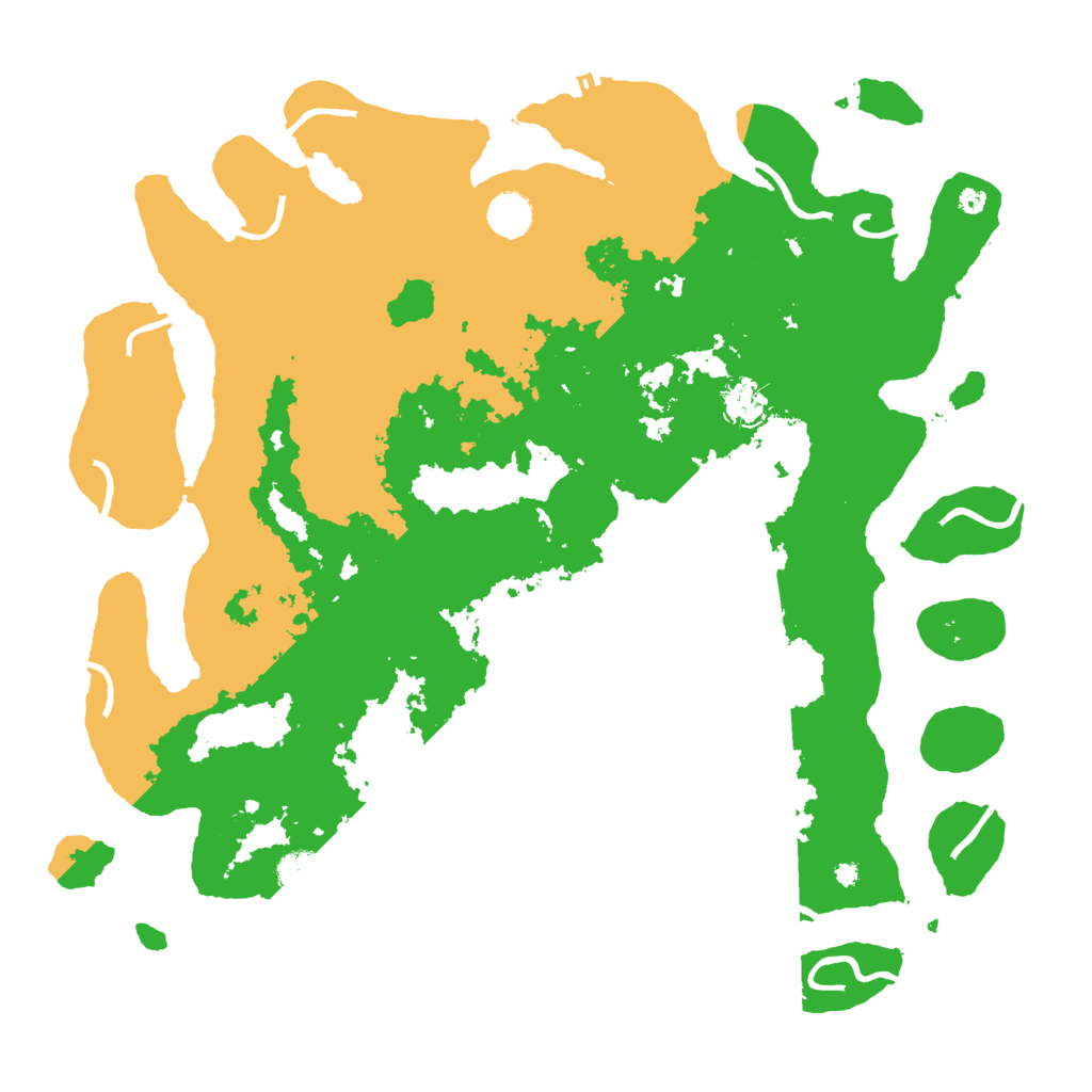 Biome Rust Map: Procedural Map, Size: 4250, Seed: 1841476477
