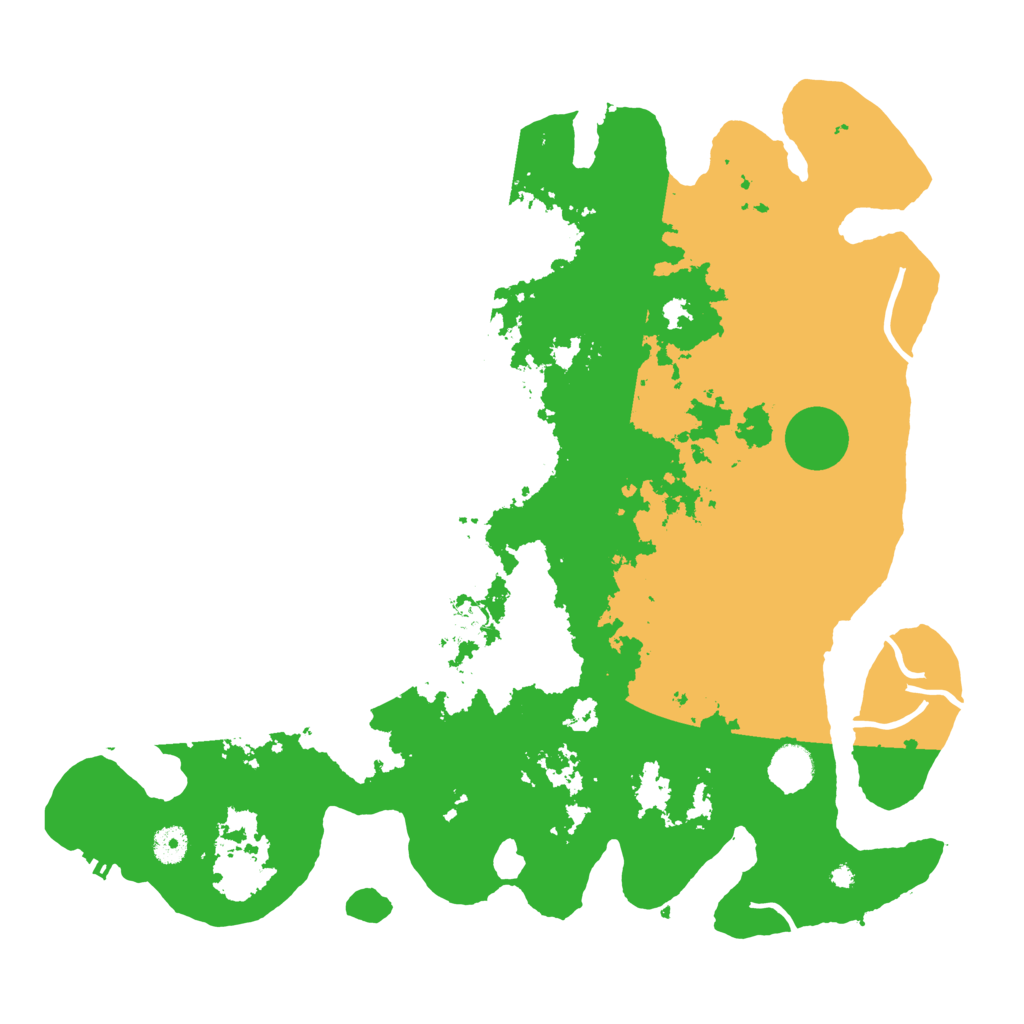 Biome Rust Map: Procedural Map, Size: 4250, Seed: 550684444