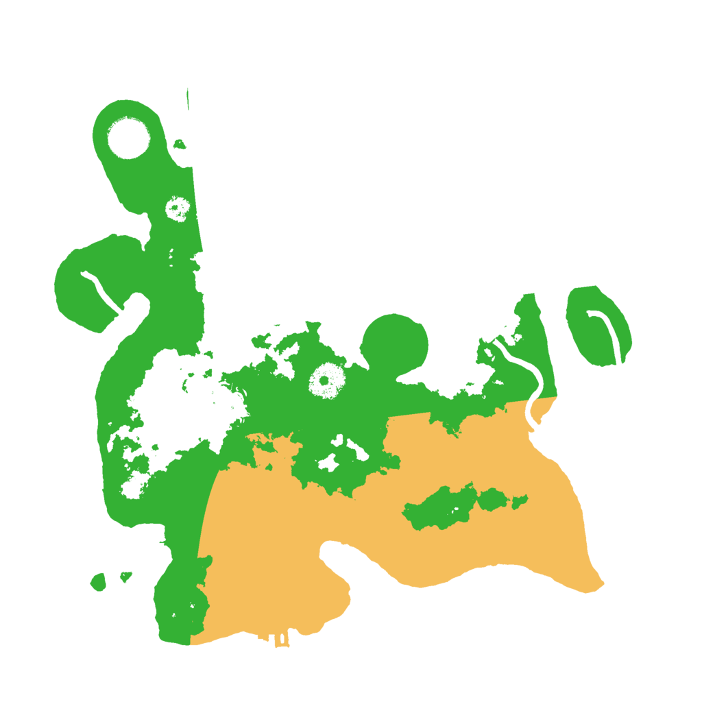 Biome Rust Map: Procedural Map, Size: 3000, Seed: 1927614215