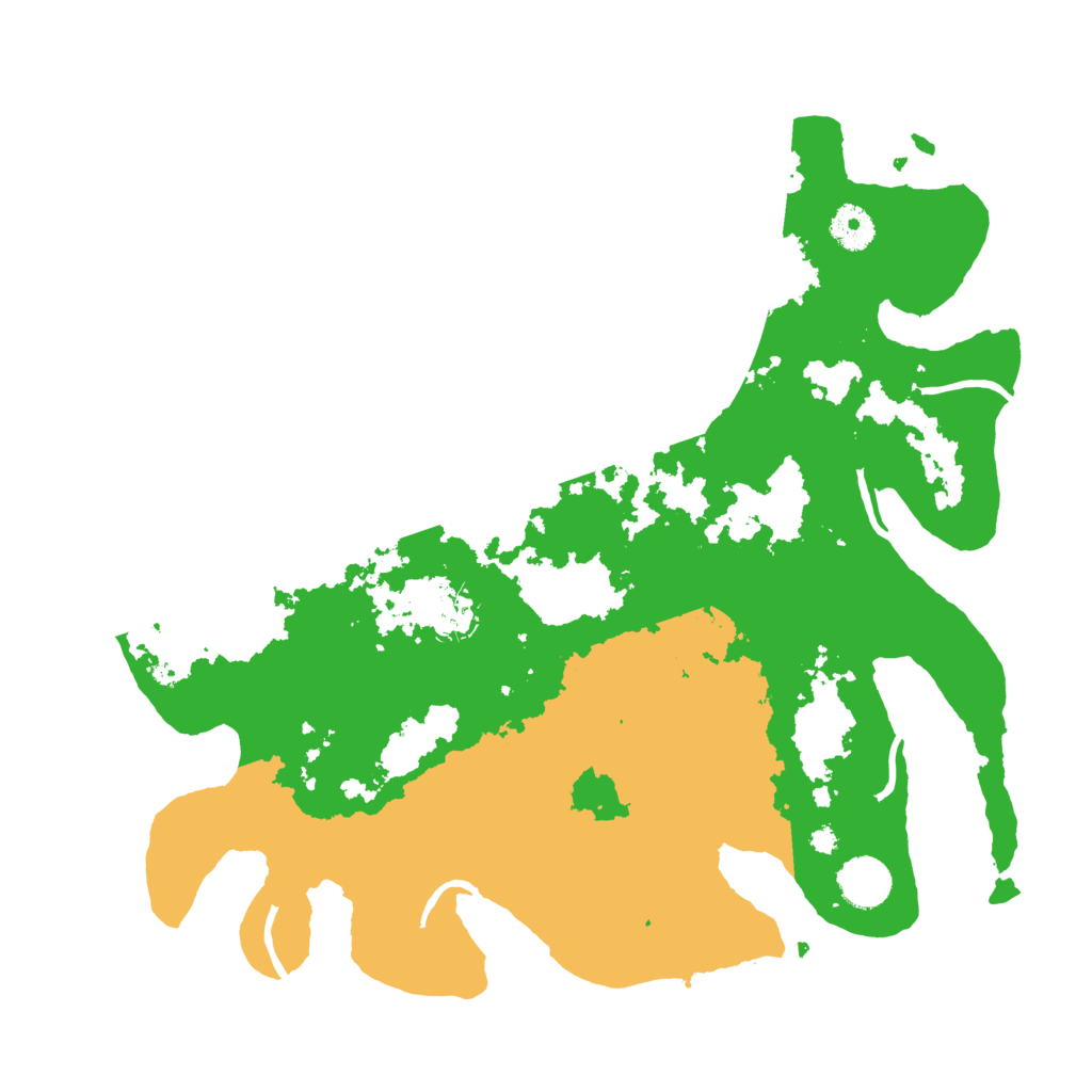 Biome Rust Map: Procedural Map, Size: 3750, Seed: 516796884