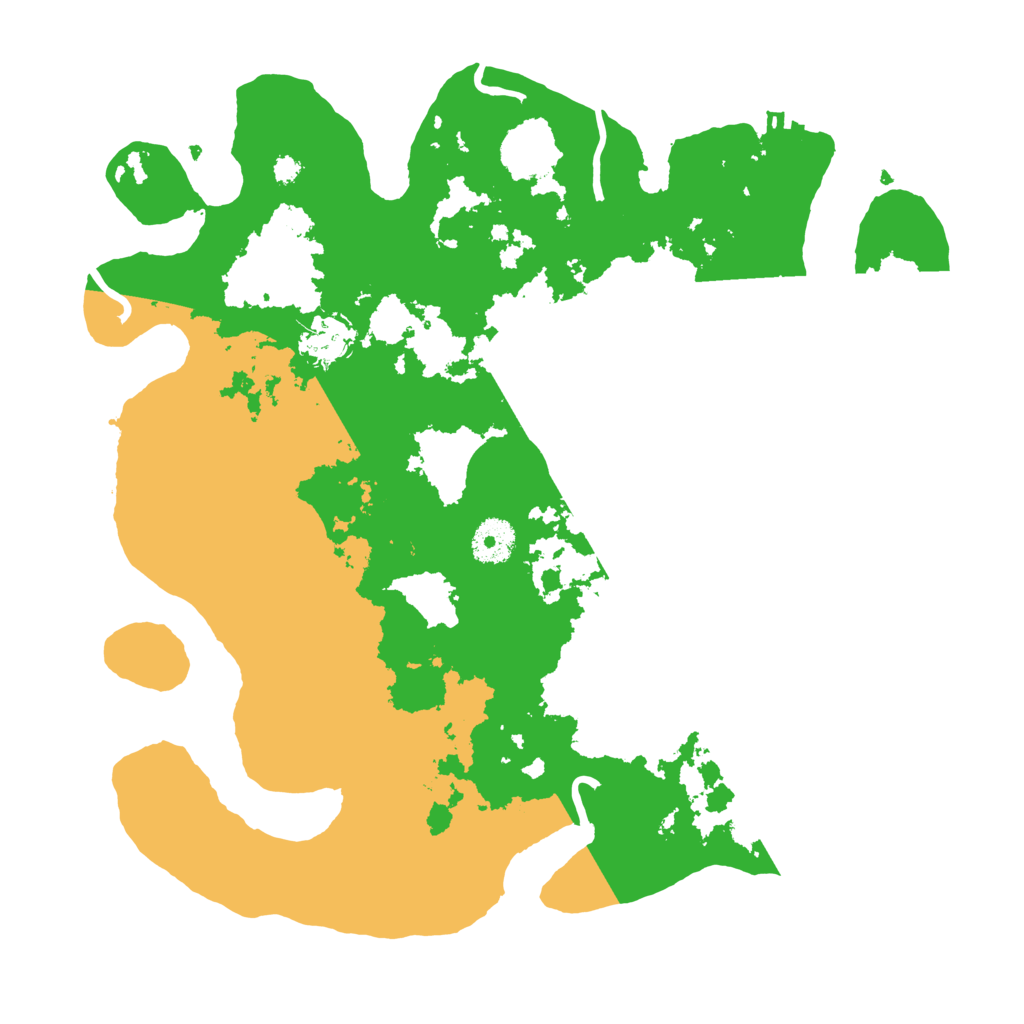 Biome Rust Map: Procedural Map, Size: 3500, Seed: 60622