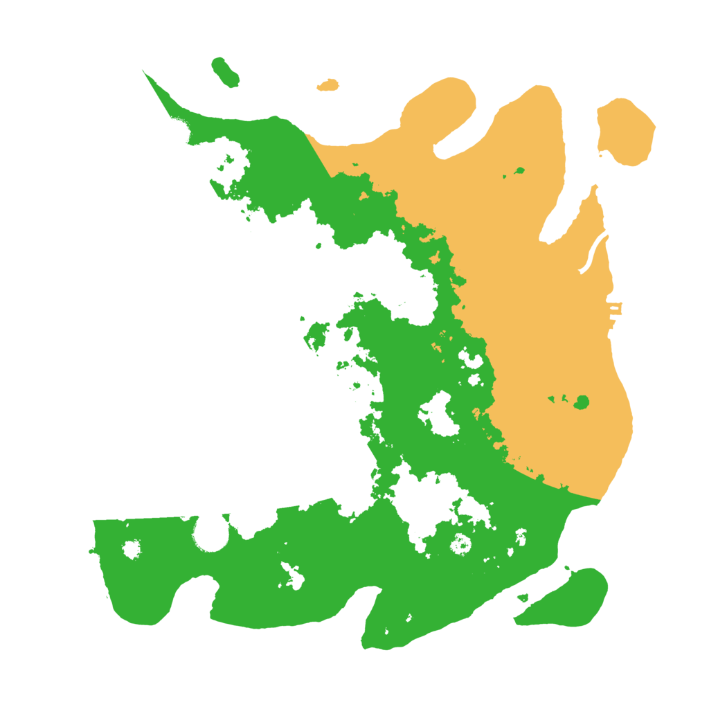 Biome Rust Map: Procedural Map, Size: 3500, Seed: 769686267