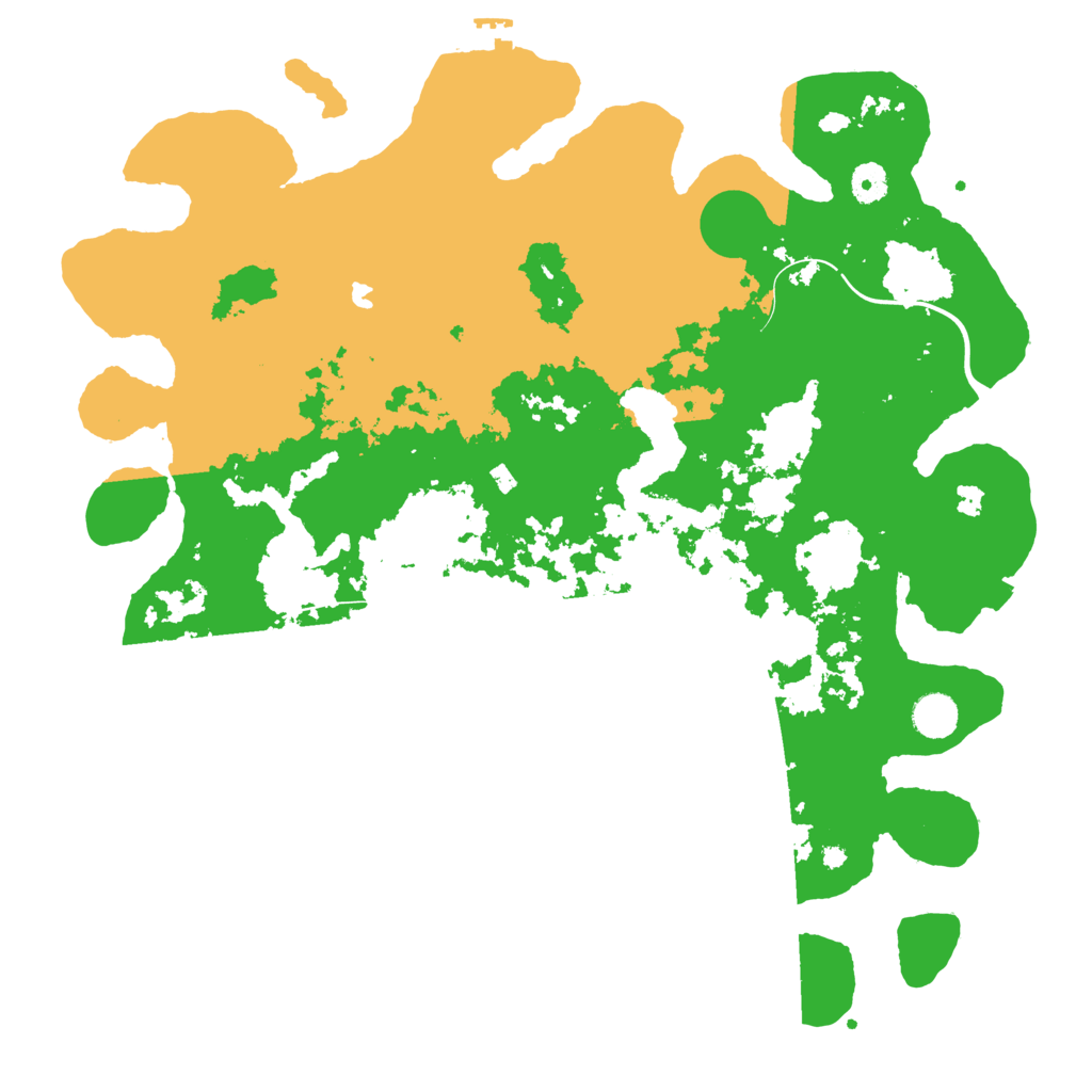 Biome Rust Map: Procedural Map, Size: 4250, Seed: 8349568
